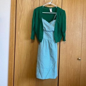 Dress & cardigan set